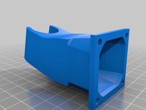 40mm fan mount e3d v6 heat break printer parts 3d print model - Mito3D