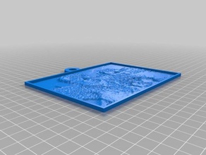 nyc 2d art personnalisé 3d print model - Mito3D