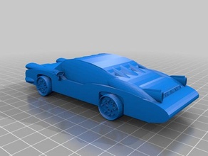 super curcan-habbi 3d printing autocad car interactive art minecraft tinkercad vehicle vintage 3d print model - Mito3D