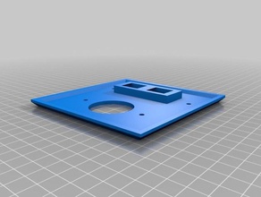 wall plate keystones 240v 20a plug household 3d print model - Mito3D