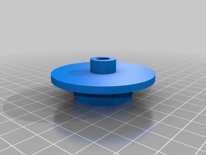 kdk fan thumb-nut replacement parts 3d print model - Mito3D