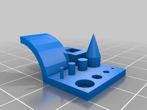 piccole torture test 3d la stampa i fori sbalzo le pedane punto tiko pareti 3d print model - Mito3D