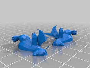 dragonite yarısı oyunlar 3d print model - Mito3D