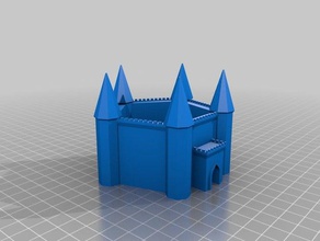 tori fortress buildings structures customized 3d print model - Mito3D