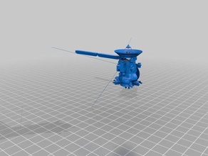 cassini la fisica astronomia 3d print model - Mito3D