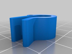filament clip 17mm sources 3d printer accessories open source solidworks 3d print model - Mito3D