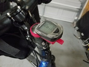 cateye micro kablosuz bisiklet bilgisayar kulaklığı takar kök spor açık havada monte edin hız kulaklık spacer mount 3d print model - Mito3D