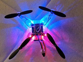 dm003 remix spider v4 rc Fahrzeuge diydrone diydrones Fliegen hobby mini-quad miniquad mini-quadcopter quad quadcopter voodoopt 3d print model - Mito3D