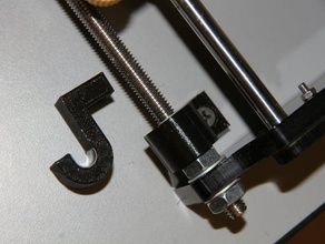 anet a8 hold down bracket 3d Drucker Teile a6 ein upgrade mods a8-upgrade Halterung 3d print model - Mito3D