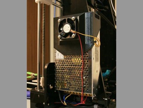 anet a8 fan shroud power supply 3d printer parts 3d print model - Mito3D