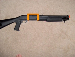 airsoft fusil de chasse adaptateur rail sport à l'extérieur m56a 3d print model - Mito3D