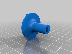 ac knob replacement parts 3d print model - Mito3D