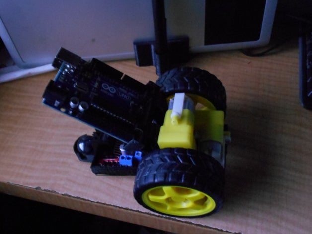 base del robot robotica 3D print model - Mito3D