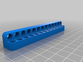 13 trous lego technic support la construction les jouets personnalisé 3d print model - Mito3D