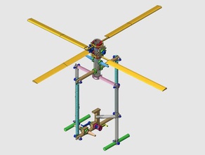 aerobike mechanisch ist Spielzeug 3d print model - Mito3D