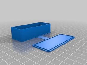 my customized case rectangular containers 3d print model - Mito3D