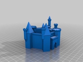 fortress buildings structures customized 3d print model - Mito3D