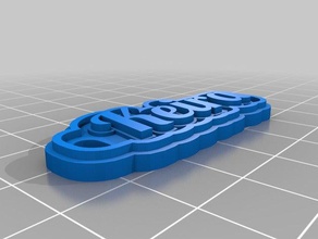 keira keychains customized 3d print model - Mito3D