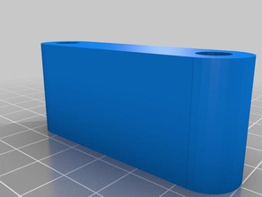 4 agujero útil 3d la impresión red rack espaciador 3d print model - Mito3D