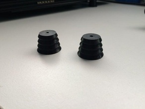 imprimante pieds boulon 3d pièces 3d print model - Mito3D