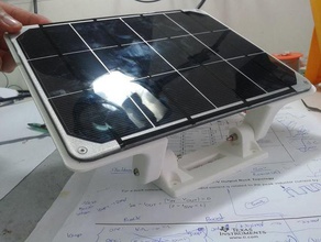 güneş paneli desteği elektronik 3d print model - Mito3D