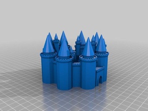 djsloanaus personalizzato fortezza medievale gli edifici strutture 3d print model - Mito3D