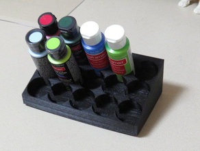 paint holder art tools 3d print model - Mito3D