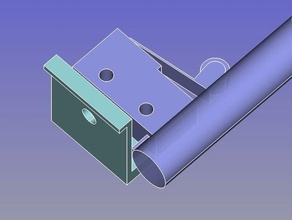 l'axe des y minmax butée prusa i3 hesine 3d de l'imprimante pièces micro-interrupteur y-axe montage y-butée 3d print model - Mito3D