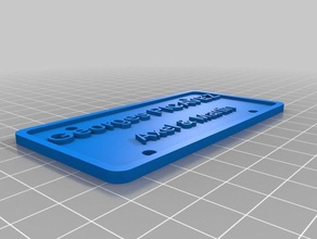 boite lettre sinais logotipos personalizado 3d print model - Mito3D