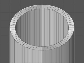 true ambiguous cylinder math art 3d print model - Mito3D