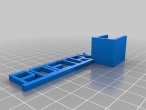 mi personalizados estante hablador kls organización 3d print model - Mito3D