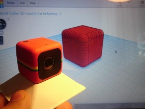 polaroid cube 3d modelo de retoques impresión 3d print model - Mito3D