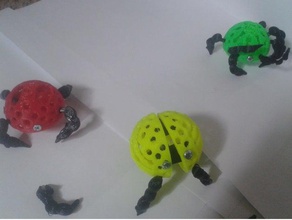 bug bots meccano expansion parts construction toys bugs jlsilicon spanner grip robots 3d print model - Mito3D