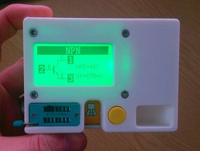 component tester case electronics box electronic esr meter 3d print model - Mito3D