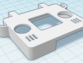 microbot remix v2 eletrônica bbc caso microbit 3d print model - Mito3D
