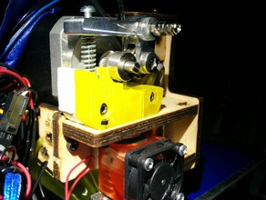 e3d v6 lite-adapter printrbot simple 1405 Drucker Teile lite 3d print model - Mito3D