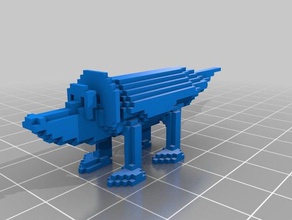 nette Wasser-monster Kreaturen 3d-slash 3d print model - Mito3D