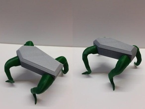 slug-come tentacoli arredamento raccapricciante orrore interior design mostro 3d print model - Mito3D