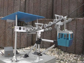 modèle ropeway véhicules 3d print model - Mito3D