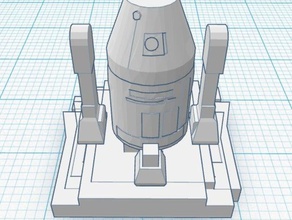 starwars droid dslr hotshoe plug 3d printing 3d print model - Mito3D