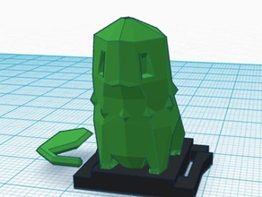 chikorita dslr hotshoe plug 3d printing 3d print model - Mito3D