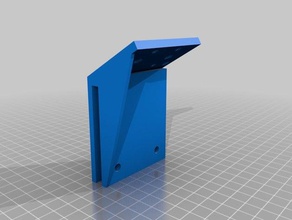 meine angepasste Bowdenzug-frame-mount 2 3 d Drucker Teile 3d print model - Mito3D