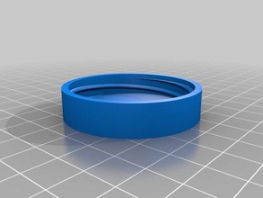 my customized container knurled lid containers 3d print model - Mito3D