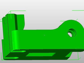 lulzbot extrusor de la polea del bloque greg wade estilo extrusoras - heatset inserción edición Impresora 3d las piezas brazo gregs mini taz taz5 taz3 taz4 3d print model - Mito3D