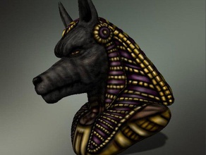 anubis esculturas Impressora 3d A impressão barra 3d print model - Mito3D