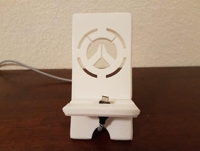 overwatch phone tablet stand mobile blizzard iphone samsung smartphone 3d print model - Mito3D