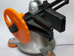 panavise jr-speed-control-wheel retention, so dass nicht fallen hand tools hand-Werkzeuge Tabelle Schraubstock Werkzeug-Halter 3d print model - Mito3D