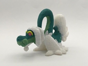 drampa i giocattoli giochi drago pokemon figura figure sole e della luna giocattolo 3d print model - Mito3D