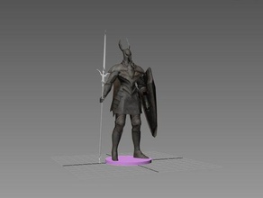 silver knight dark souls modèles 3d print model - Mito3D
