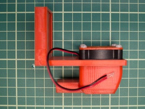 da vinci pro fan duct 3d printer parts 3d print model - Mito3D